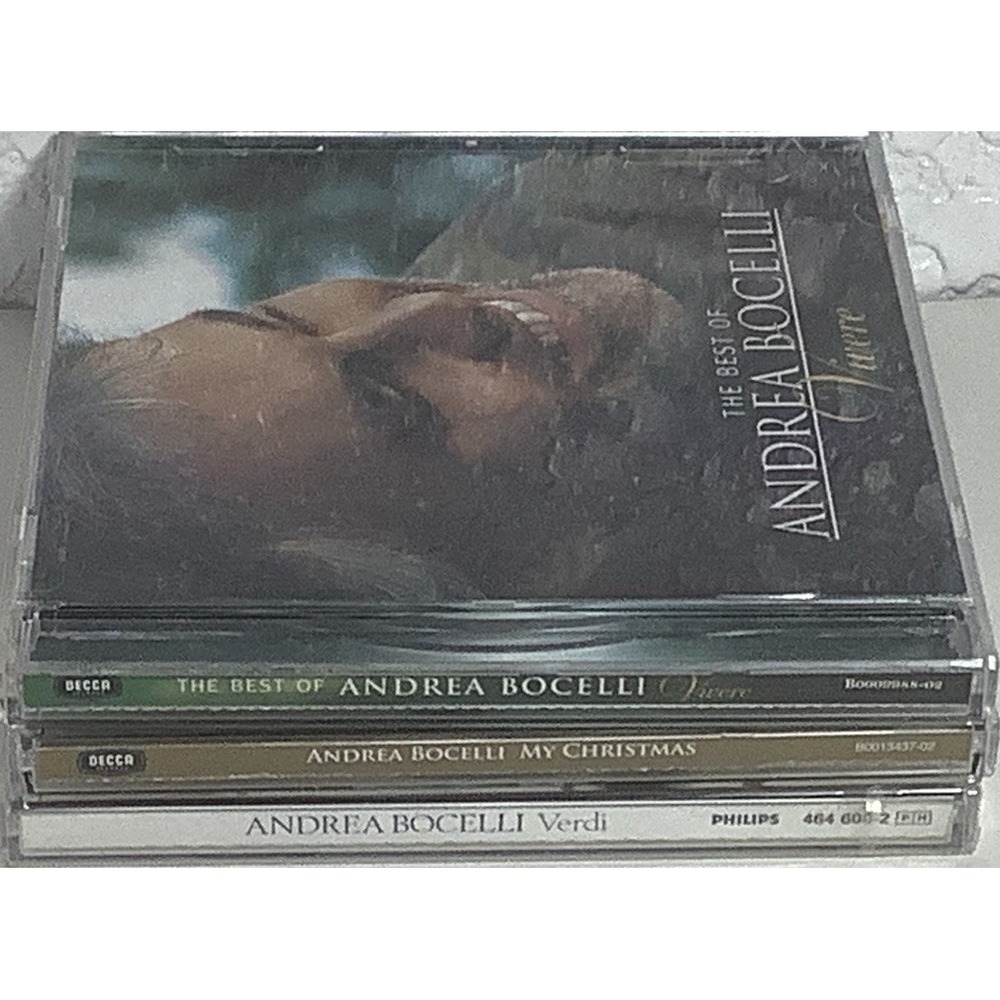 Andrea‎ Bocelli CD (New) Verdi - My Christmas - Vivere Beautiful! - Picture 2 of 8